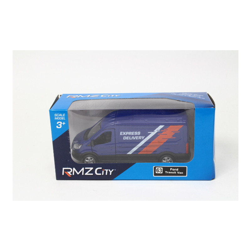 Model RMZ Ford Transit Van 2018 blue K-974 19741