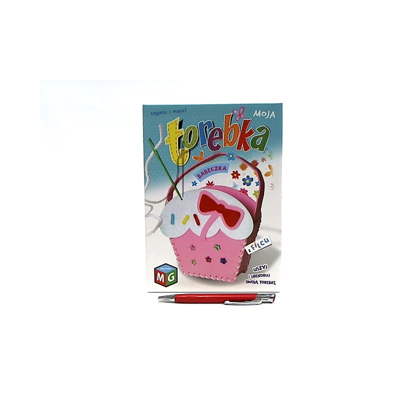 Moja torebka z filcu Babeczka 05549