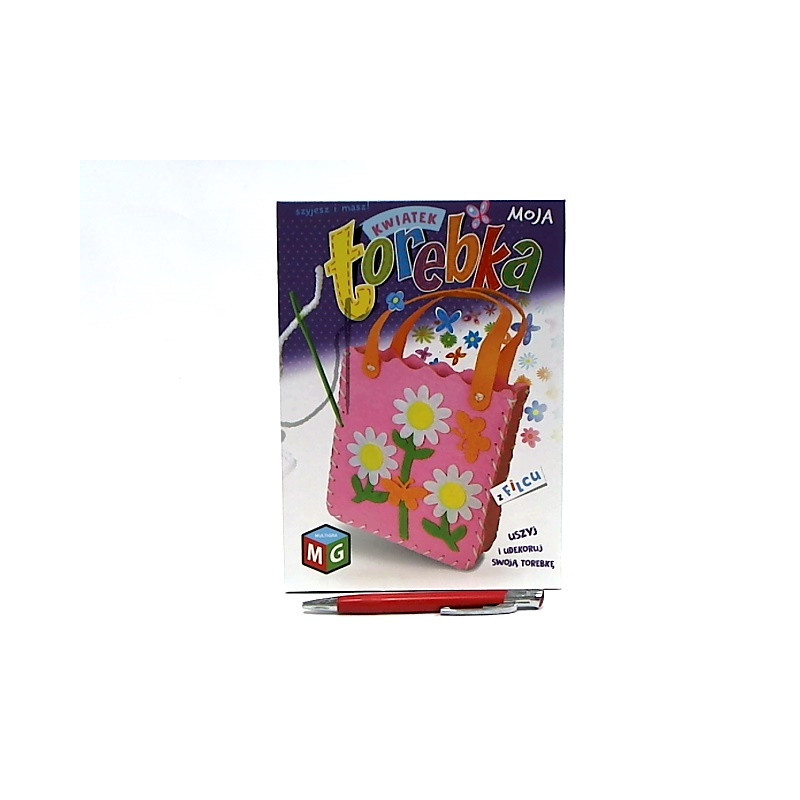 Moja torebka z filcu Kwiatek 05570