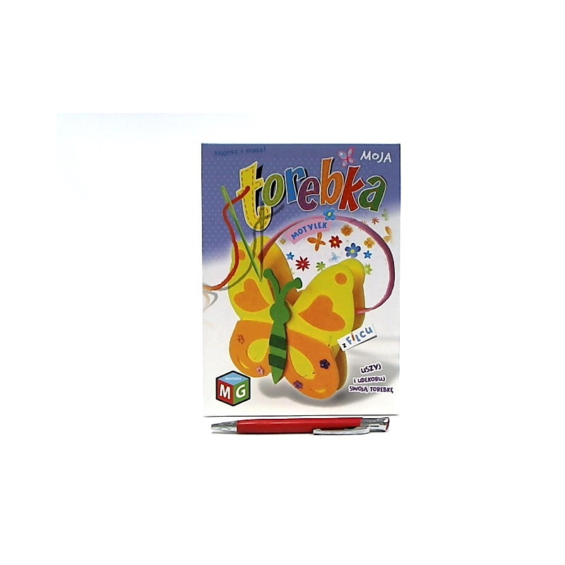 Moja torebka z filcu Motylek 05594