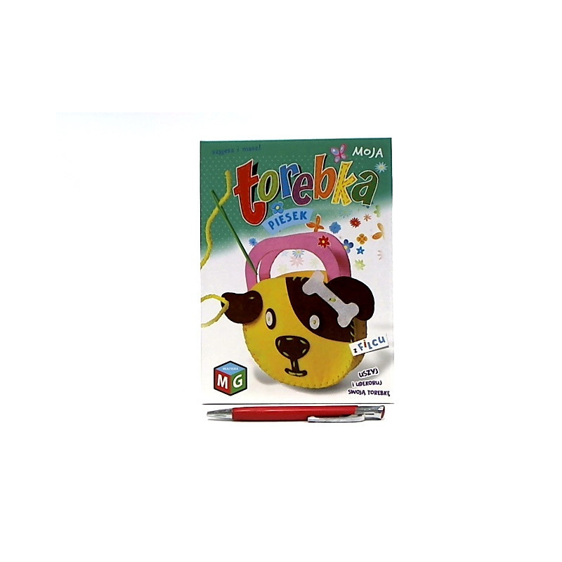 Moja torebka z filcu Piesek 05532