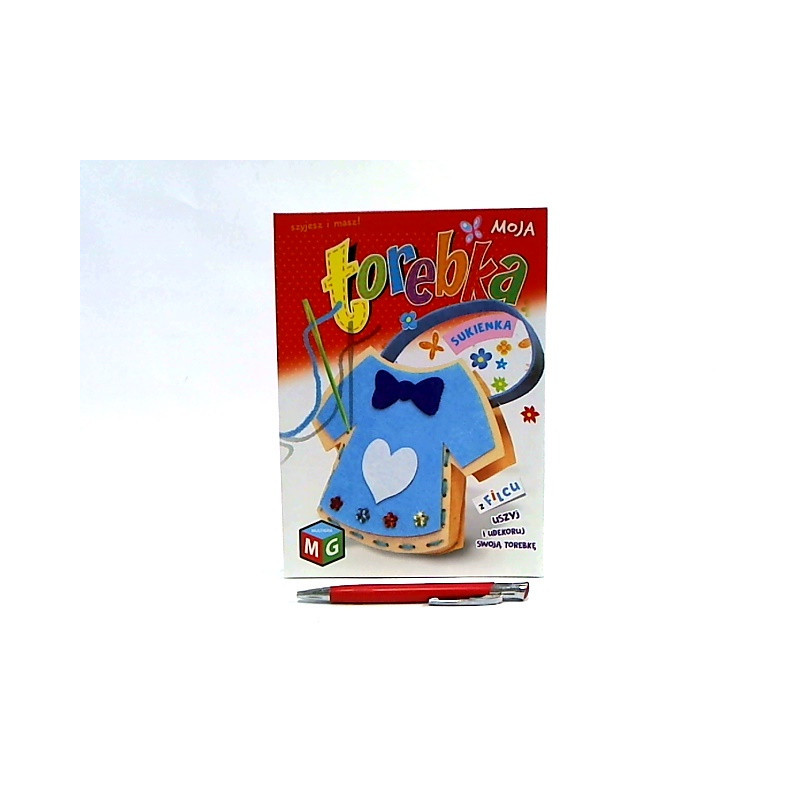 Moja torebka z filcu Sukienka 05617