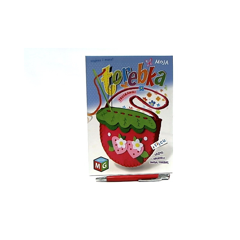 Moja torebka z filcu Truskawki 05525