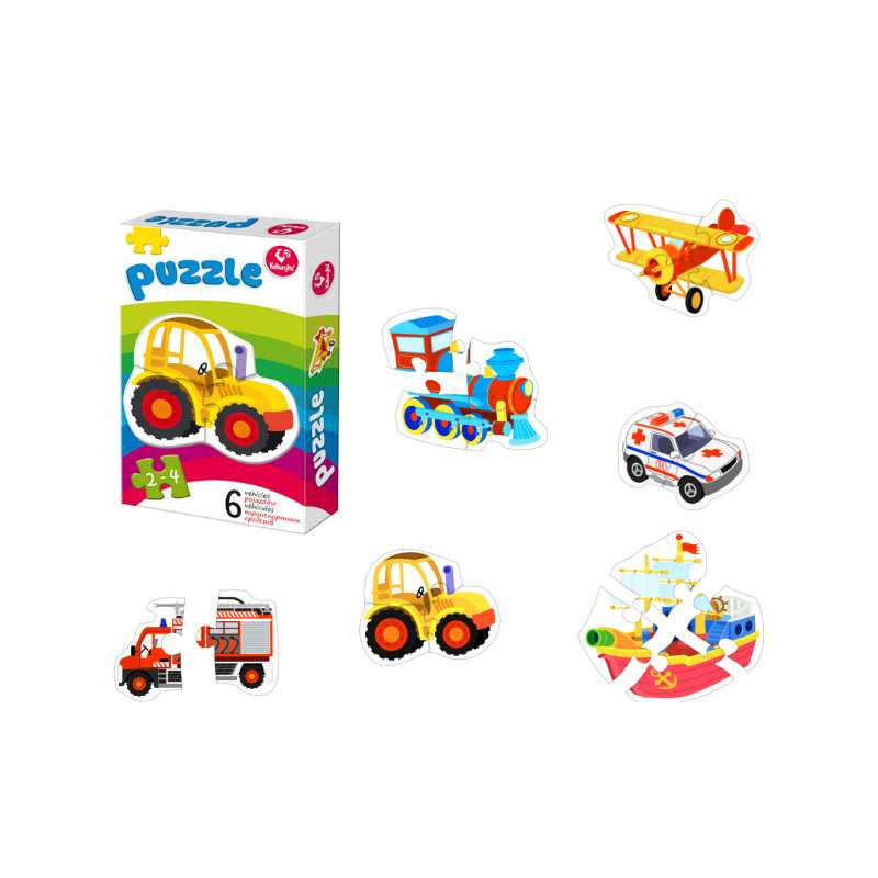 Moje pierwsze puzzle - Pojazdy 60338
