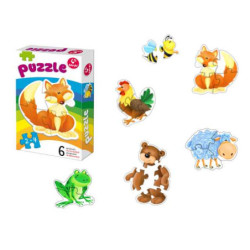 Moje pierwsze puzzle - Zwierzątka 1 Lis 60321