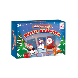 Moje pierwsze puzzle na święta 40551