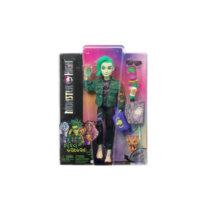 MONSTER HIGH Deuce lalka + akcesoria HHK56 /4