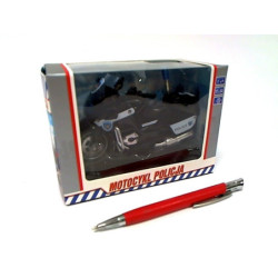 Motocykl Policja 13cm św/dźw napęd HKG101 31348