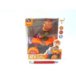 Motocykl+kierowca na baterie 861-52A 04436