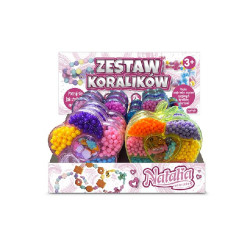 Natalia zestaw koralików 12szt/disp 121814