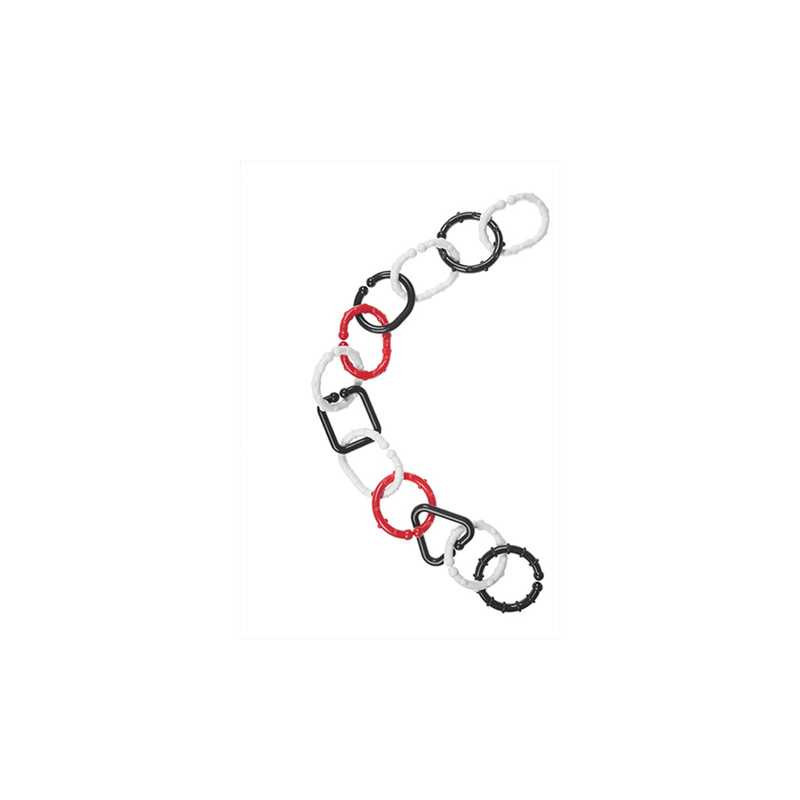 Ogniwa do łączenia czarno-białe 12szt 160 71605