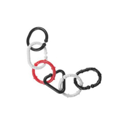 Ogniwa do łączenia czarno-białe 6szt 159 71599