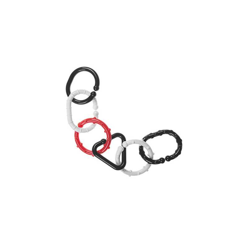 Ogniwa do łączenia czarno-białe 6szt 159 71599