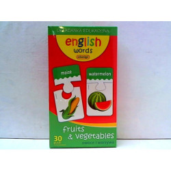 Owoce i warzywa ang. - zestaw edukacyjny 06120