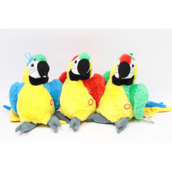 Papuga P-3268 3kol z głosem 25cm 163875