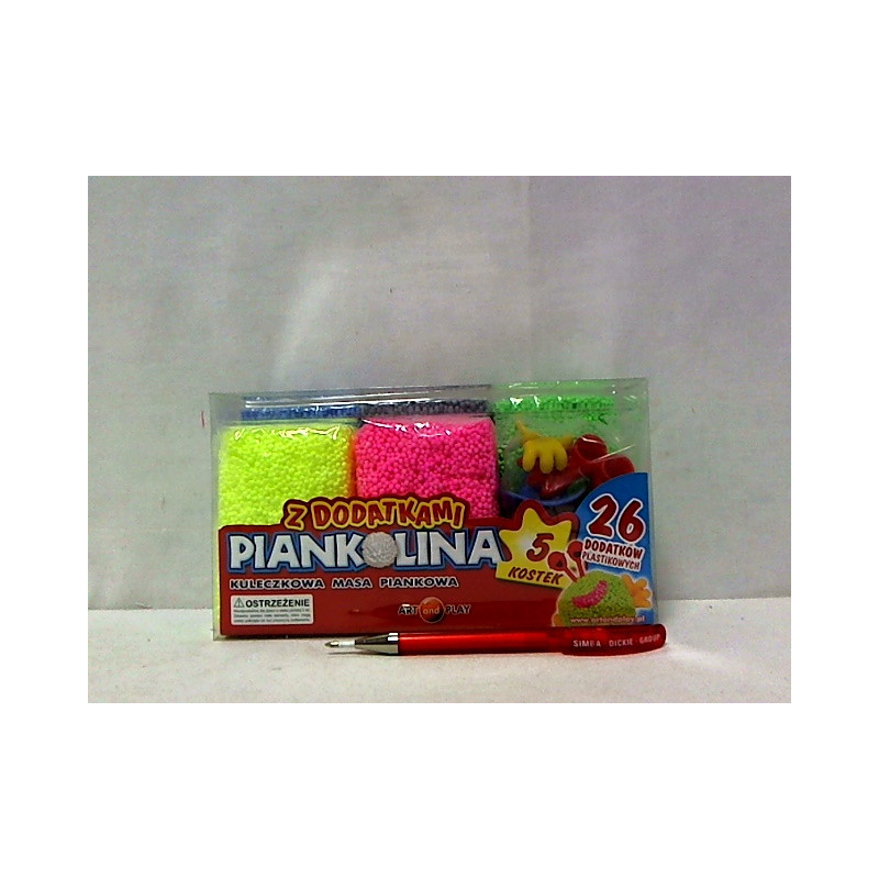 Piankolina 5 kolorów+dodatki 31102