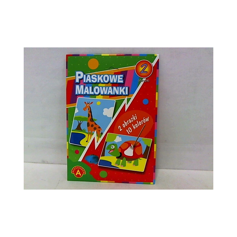 Piaskowa malowanka- żyrafa, żółw 17120