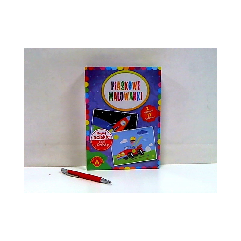 Piaskowe malowanki - Auto / Rakieta 2465 24654
