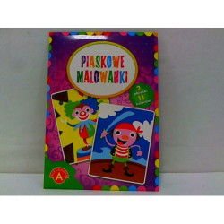 Piaskowe malowanki - klaun,pirat 18745