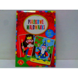 Piaskowe malowanki - król, czarodziej 18776