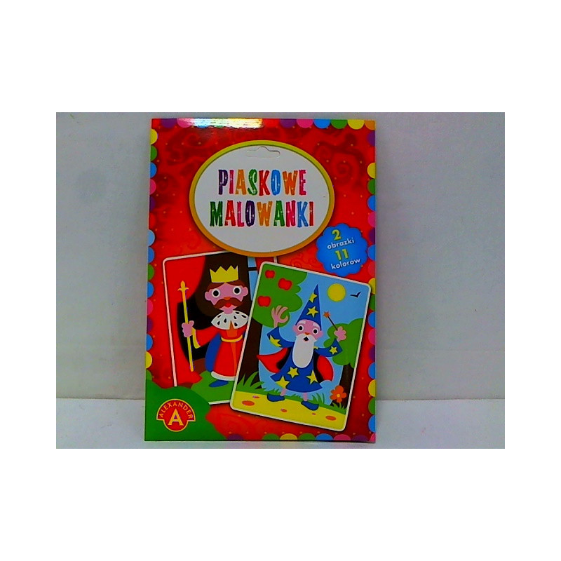 Piaskowe malowanki - król, czarodziej 18776