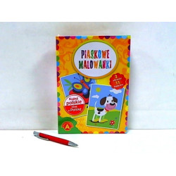 Piaskowe malowanki - Pies / Motyl 2466 24661