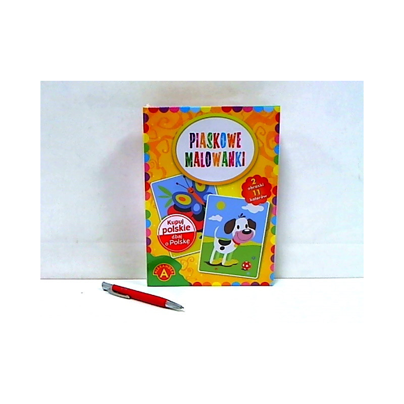 Piaskowe malowanki - Pies / Motyl 2466 24661