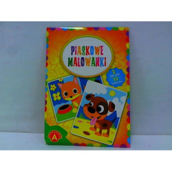 Piaskowe malowanki - piesek, kotek 18806