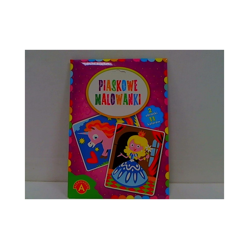 Piaskowe malowanki-Księżniczka, Jednorożec 20953