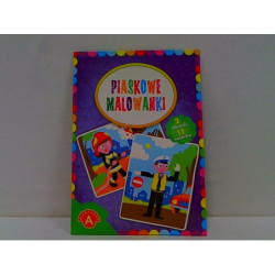 Piaskowe malowanki-Policjant, Strażak 20939