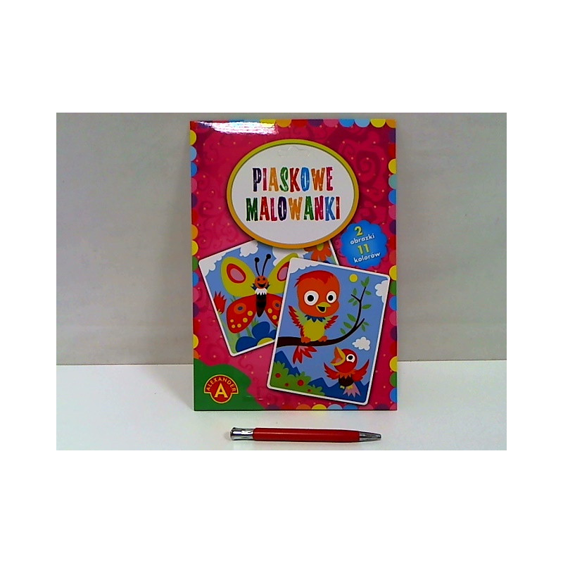 Piaskowe malowanki-Ptaszki, Motyle 20960