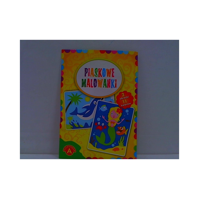 Piaskowe malowanki-Syrenka, Delfin 20922