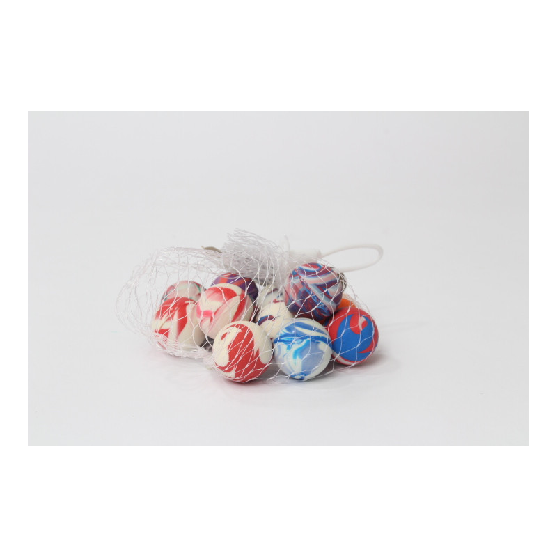 Piłeczki kauczukowe 24mm 12szt/opak LF284 07758