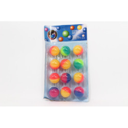 Piłeczki kauczukowe 40mm 12szt/op XYR01 07840