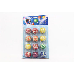 Piłeczki kauczukowe 40mm 12szt/op XYR04 07833