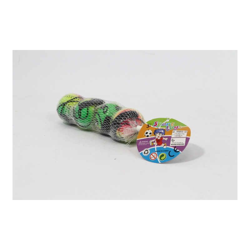 Piłeczki na gumce 4,7cm 4szt/op 3922-2A 07703