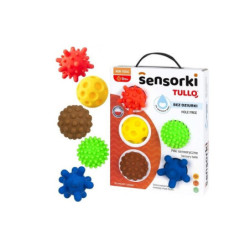 Piłeczki sensoryczne 5szt Bez dziurki 417 74170