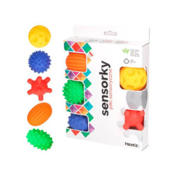 Piłeczki sensoryczne 5szt w pudełku 875 68758