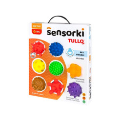 Piłeczki sensoryczne 8szt Bez dziurki 419 74194