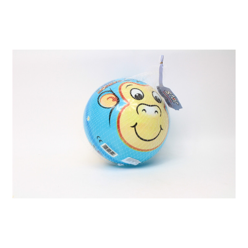 Piłka 23cm zwierzęta 4wz w siatce 3121 34470 31216