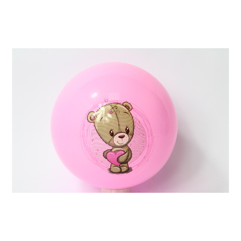 Piłka PVC 230mm Miś 133886