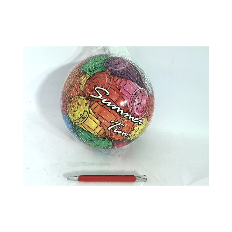 Piłka zegary 23cm w siatce 34467 31131