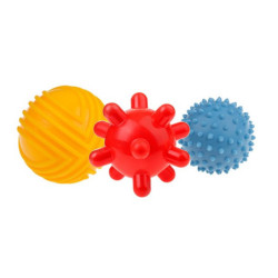 Piłki sensoryczne 3szt 453 74538