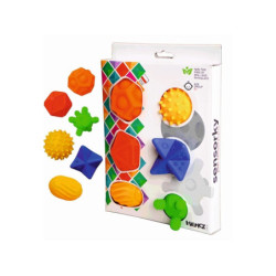Piłki sensoryczne 6szt pudełko 885 68857