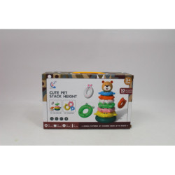 Piramidka Miś w pudełku 008395 36796