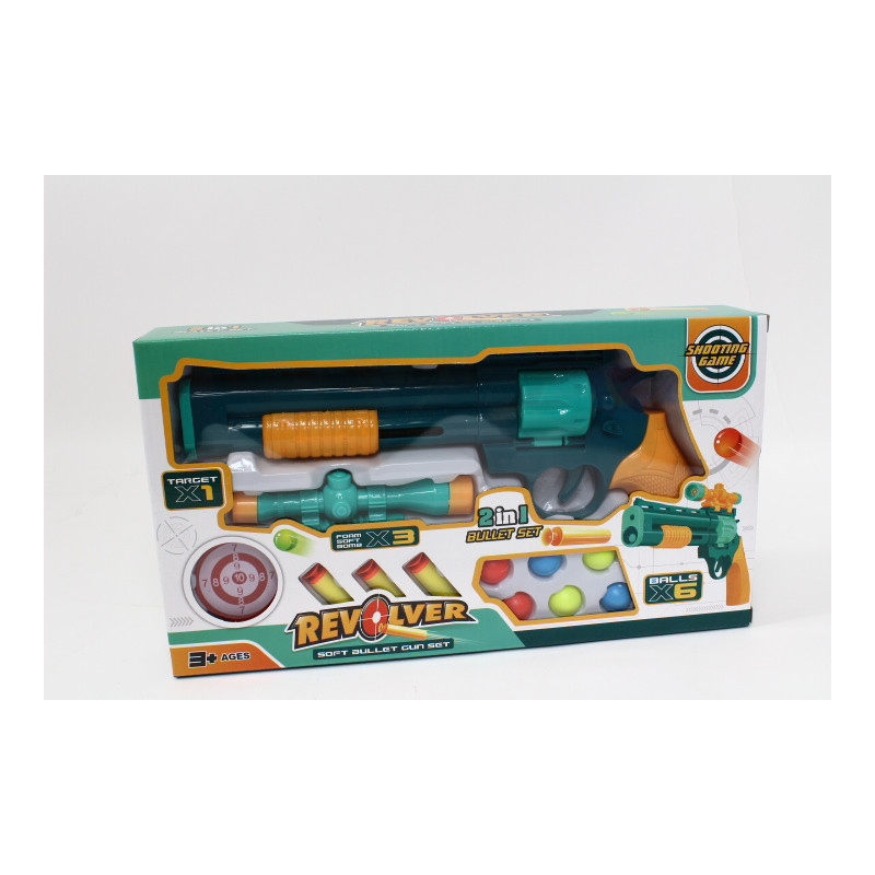 Pistolet na miękkie naboje i piłeczki 2022-2 10123