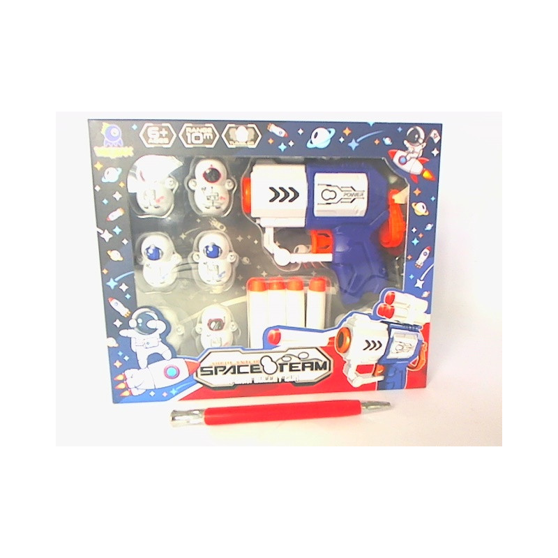 Pistolet na miękkie strzałki zestaw 118B-2 06188