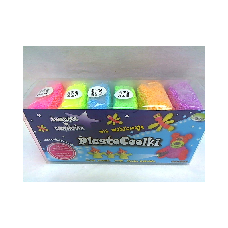 PlastoCoolki świecące 6szt/opak PC6C 51153