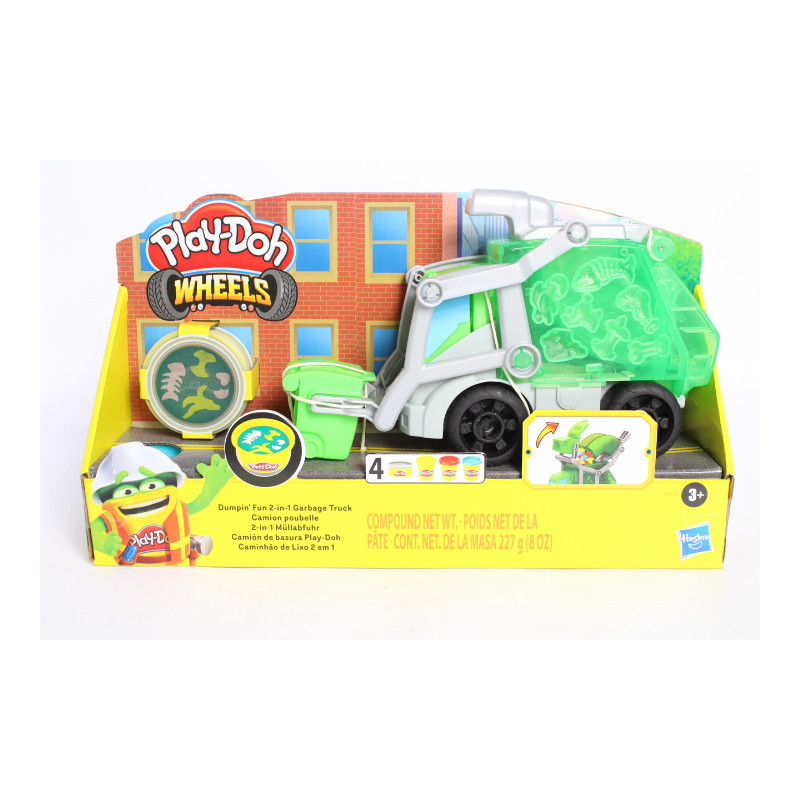 PLD ciastolina 2w1 śmieciarka F5173 /2