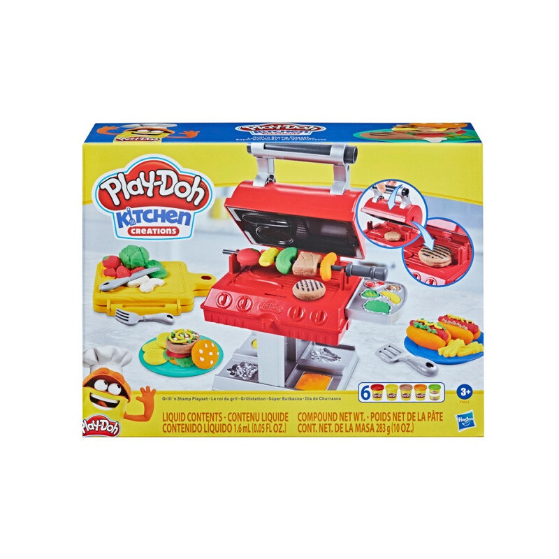 PLD ciastolina zestaw Wielkie grillowanie F0652 /3